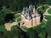 Le château vu du ciel