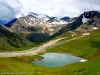 Col de l'Iseran vu du lac de Céma (© Jean Espirat)