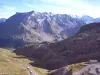 Route du Galibier vue du col (© Jean Espirat)