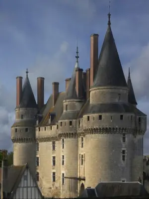 Château of Langeais and its park in LANGEAIS, Visite & Tourism Loire Château  Tours in France - Touraine Val de Loire