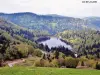 Lac de la Lande, vu de la route des crêtes (© J.E)