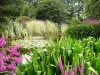 Renaudies gardens, floral park in Colombiers-du-Plessis