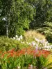 Gardens Renaudies Floral Park in Colombiers-du-Plessis